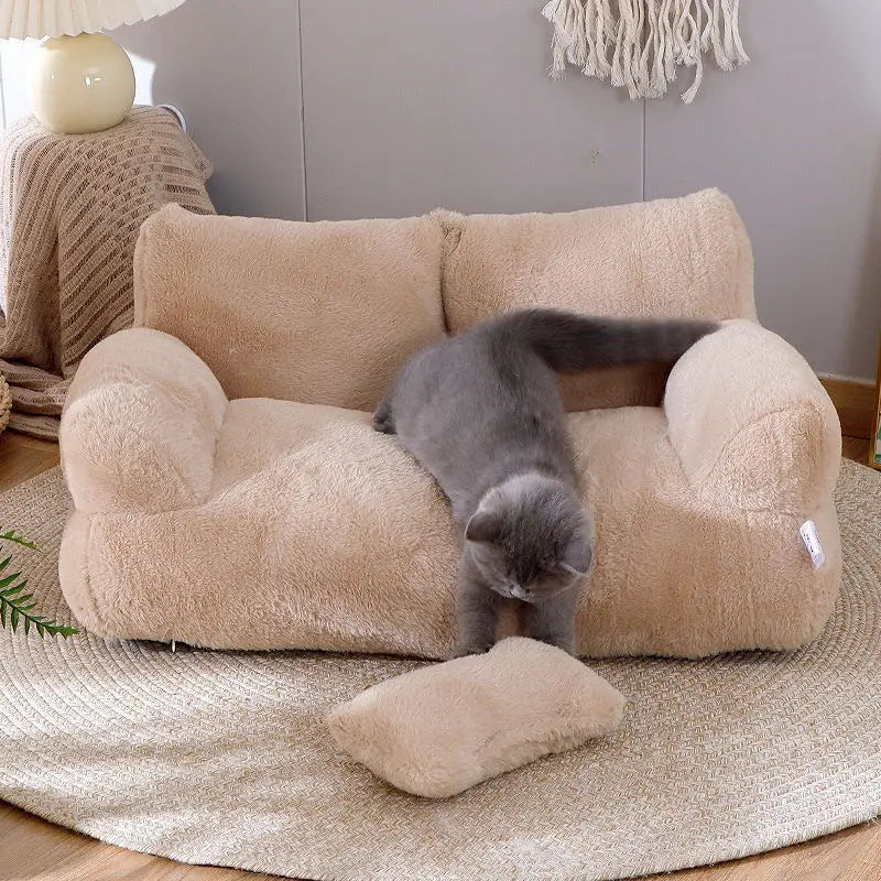 Purrfect Premium Comfy Cat Sofa - Just Paws & Play