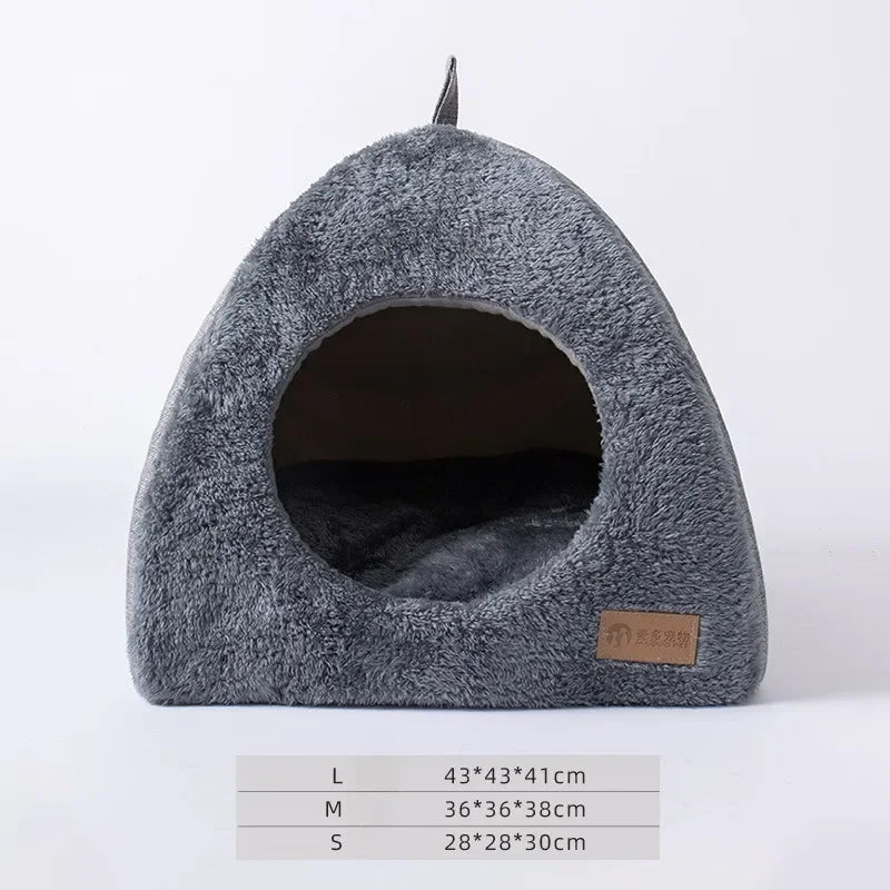 New 2in1 Triangle Cat Cave - Just Paws & Play