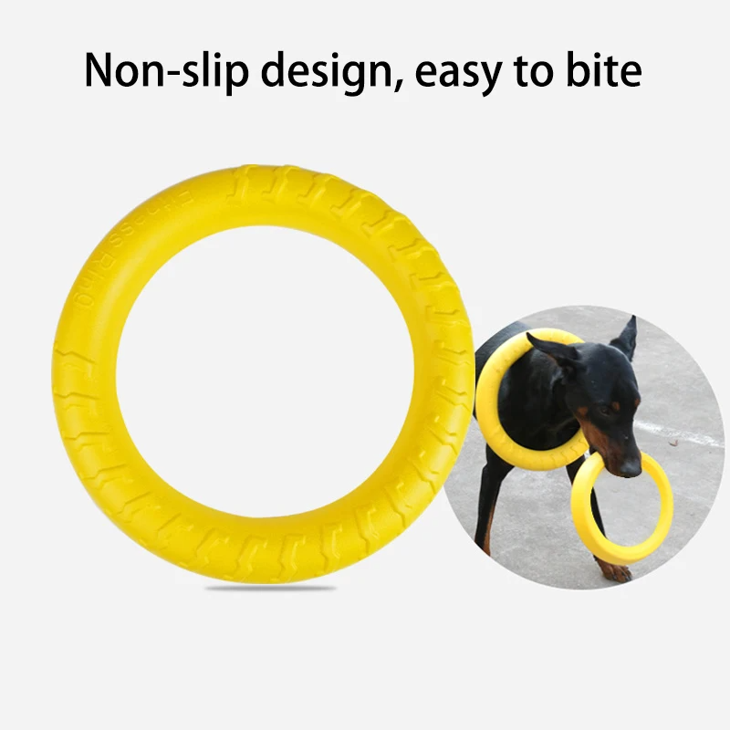 Rubber Dog Play Ring - Interactive Toy for All Dogs - Just Paws & Play