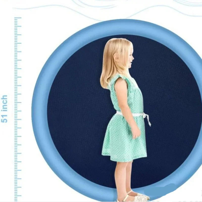 SplashPaws Inflatable Dog Swimming Pool & Water Sprinkler Pad - Just Paws & Play