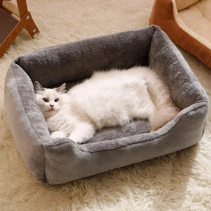 Ultimate Plush Pet Comfort Bed for Cats & Dogs - Just Paws & Play