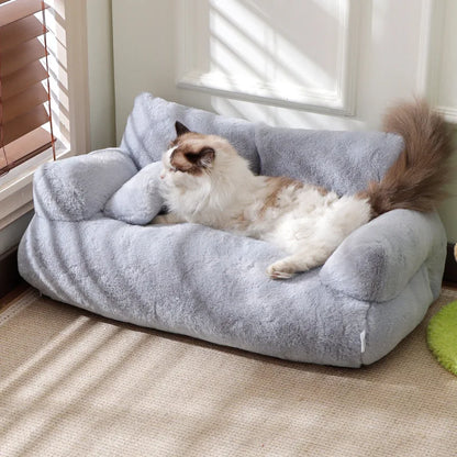 Purrfect Premium Comfy Cat Sofa - Just Paws & Play