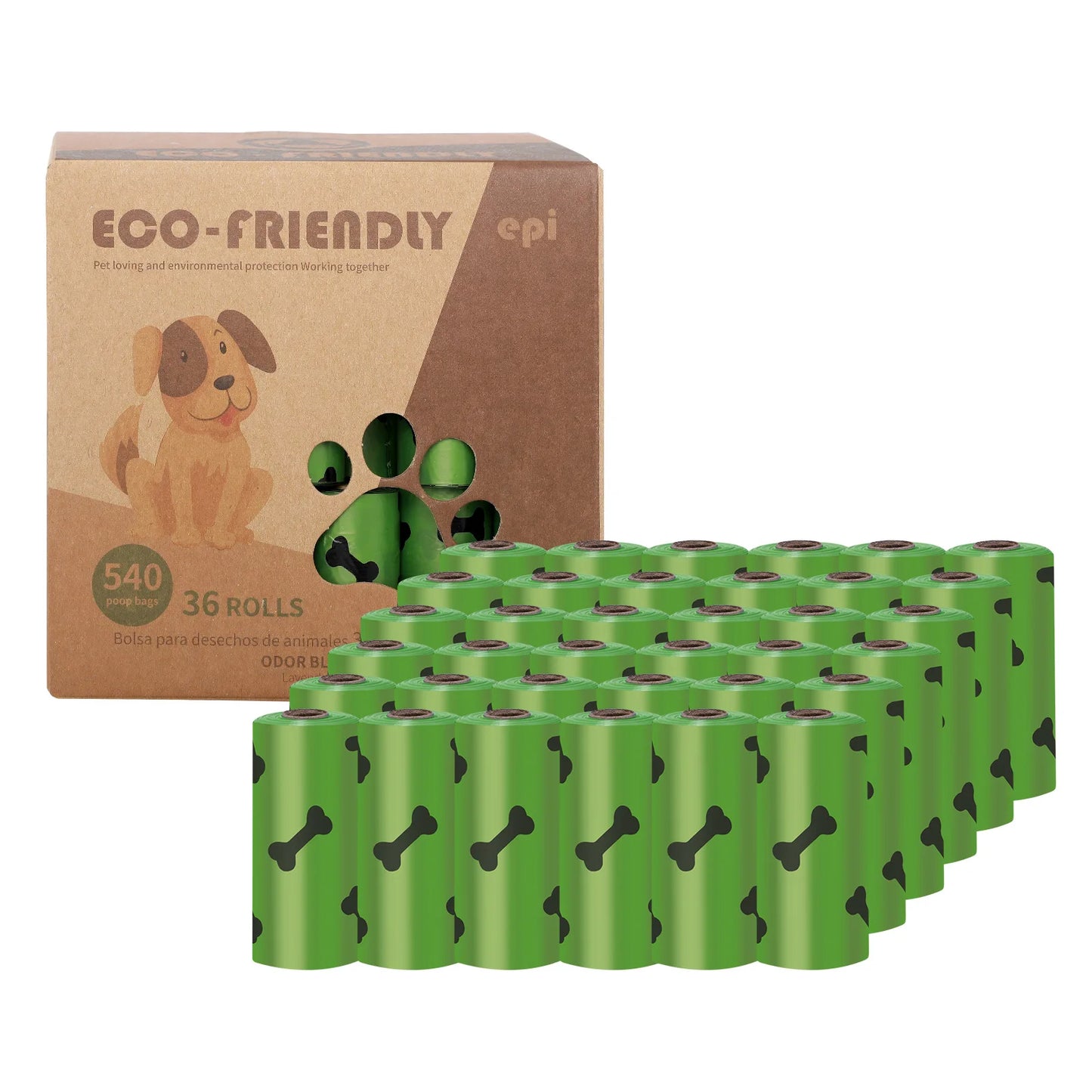 EcoPaws Biodegradable Pet Waste Bags