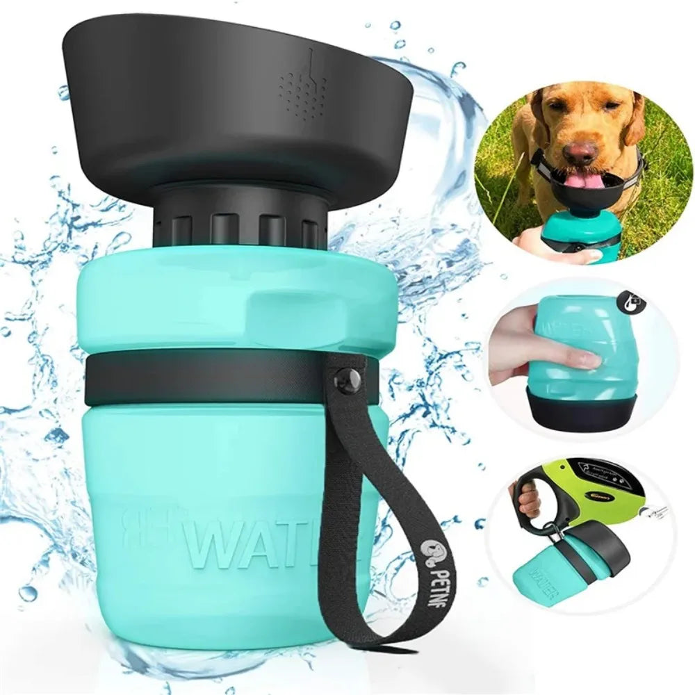 600ml Portable Travel Dog Water Bottle