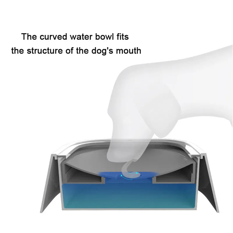 Float Lap Dog/Cat Water Bowl