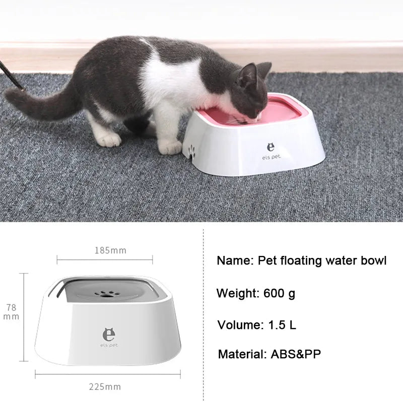 Float Lap Dog/Cat Water Bowl