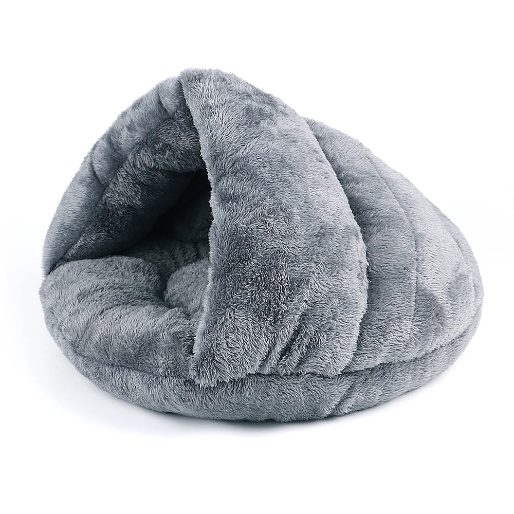 Cosy Plush Self Heated Cat Bed - Just Paws & Play