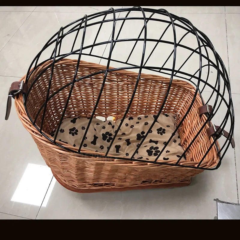 Chic PawCycle Basket