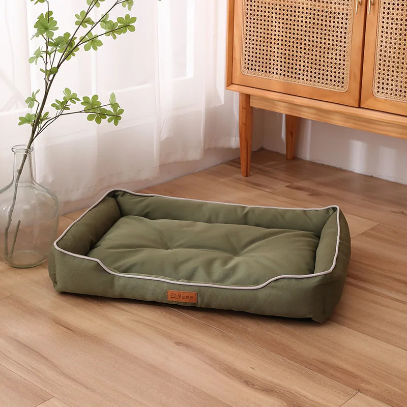 Richmond Stonewash Waterproof Bed for Cats and Dogs - Just Paws & Play