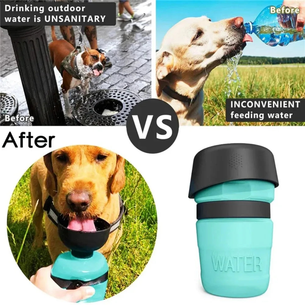 600ml Portable Travel Dog Water Bottle