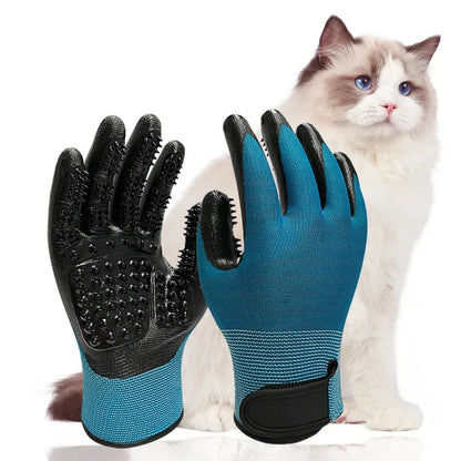 Grooming Gloves - Cats and Dogs Massage Gloves