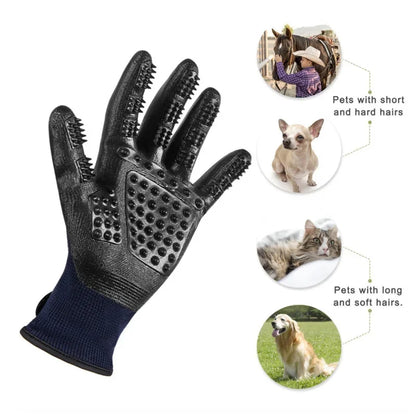 Grooming Gloves - Cats and Dogs Massage Gloves