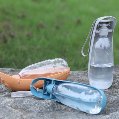 Portable PupHydrate Foldable Water Bottle for pets