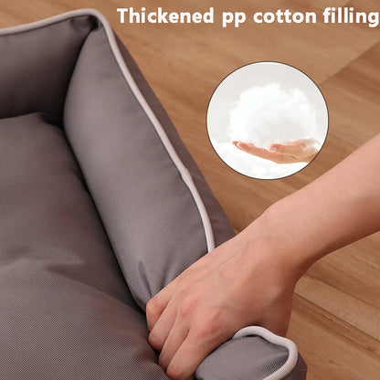 Richmond Stonewash Waterproof Bed for Cats and Dogs - Just Paws & Play