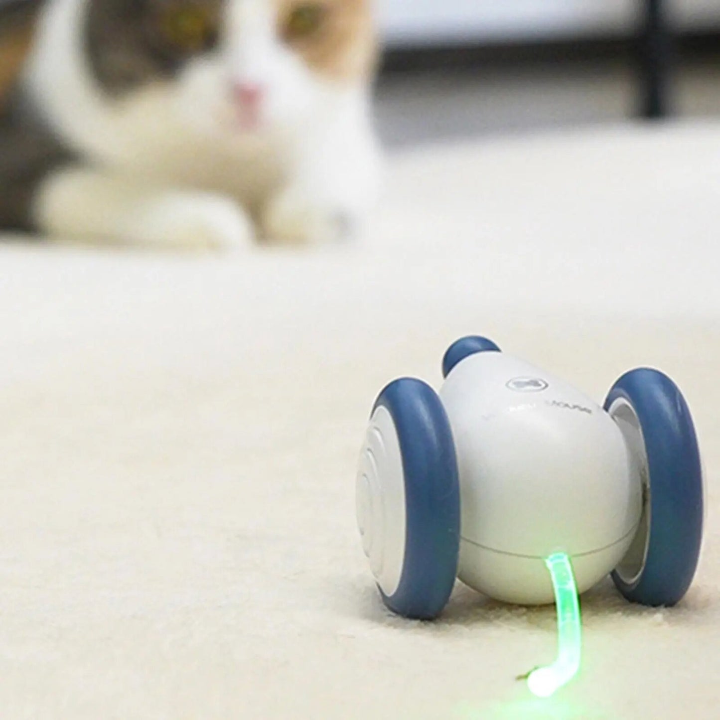 WhiskerChase Smart Sensor Cat Mice Toys with LED Lights