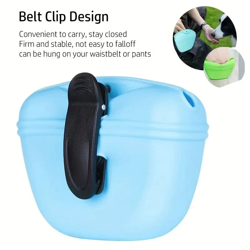 Dog Treat Pouch with Magnetic Clip