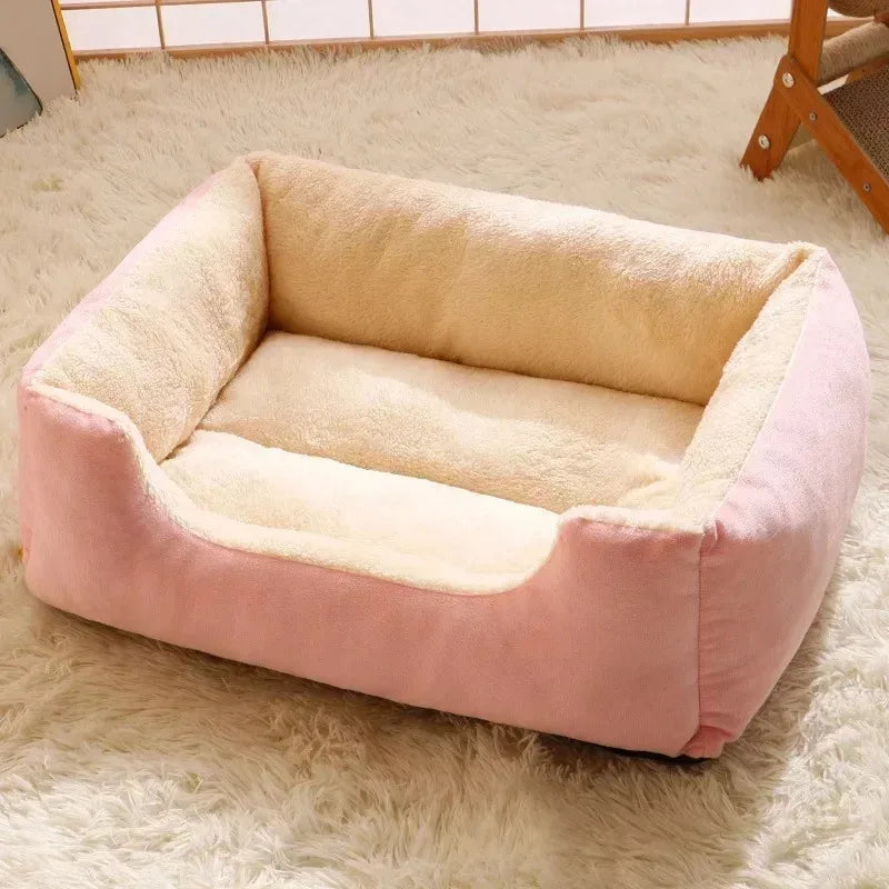 Ultimate Plush Pet Comfort Bed for Cats & Dogs - Just Paws & Play