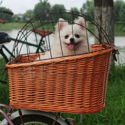 Chic PawCycle Basket