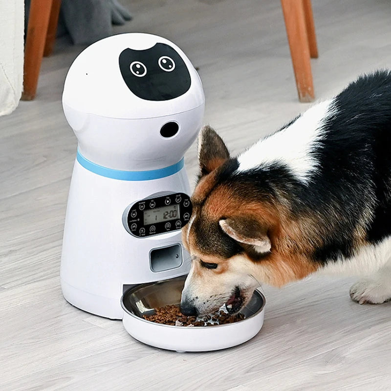 Automated Feeder with Voice Control for Cats and Dogs - Just Paws & Play