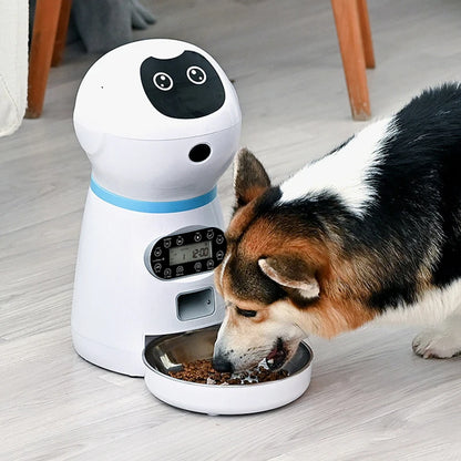 Automated Feeder with Voice Control for Cats and Dogs - Just Paws & Play