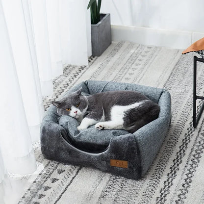 New 2in1 Triangle Cat Cave - Just Paws & Play