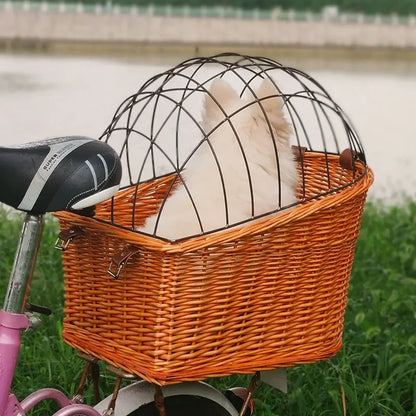 Chic PawCycle Basket