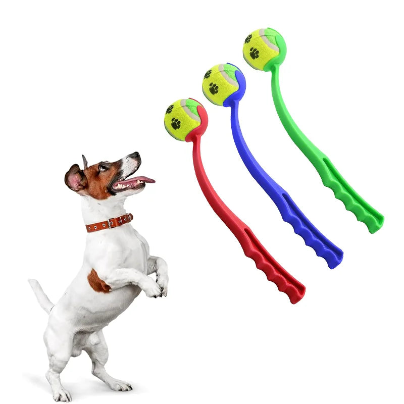 Interactive Dog Ball Launcher - Perfect for Outdoor Play & Training