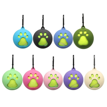 PawCaddy Tennis Ball Holder with Dog Leash Clip