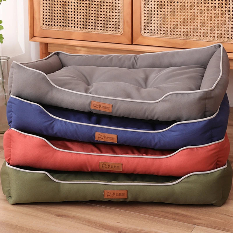 Richmond Stonewash Waterproof Bed for Cats and Dogs - Just Paws & Play