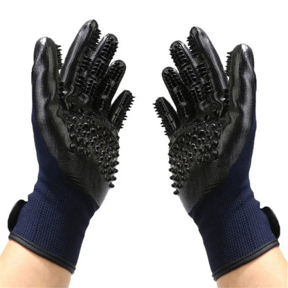 Grooming Gloves - Cats and Dogs Massage Gloves