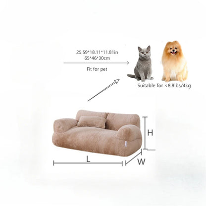 Purrfect Premium Comfy Cat Sofa - Just Paws & Play