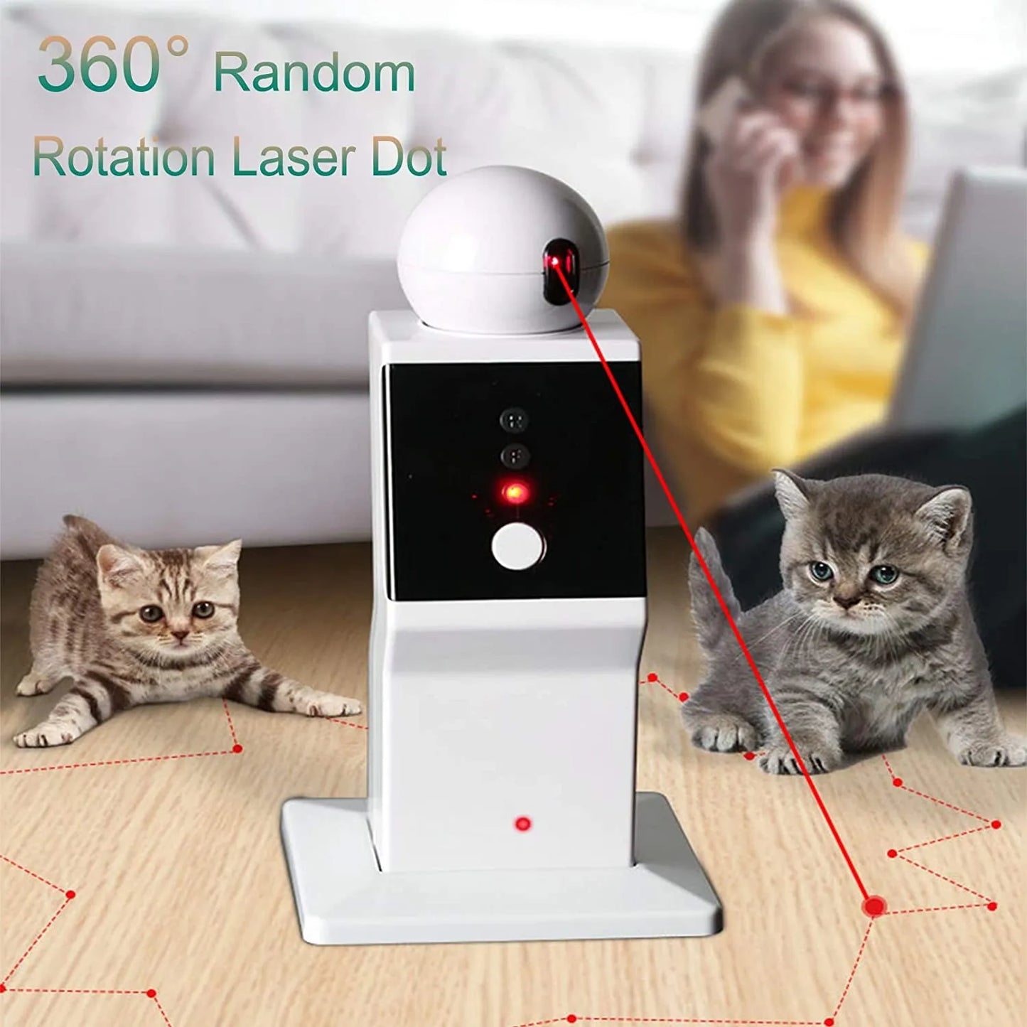 Interactive Cat Laser Toy