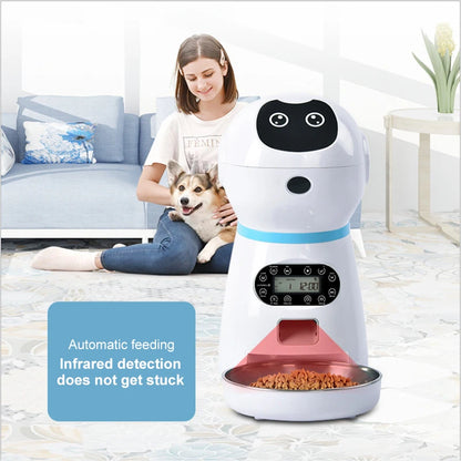 Automated Feeder with Voice Control for Cats and Dogs - Just Paws & Play