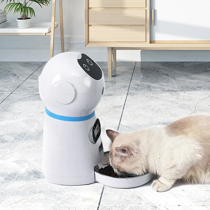 Automated Feeder with Voice Control for Cats and Dogs - Just Paws & Play