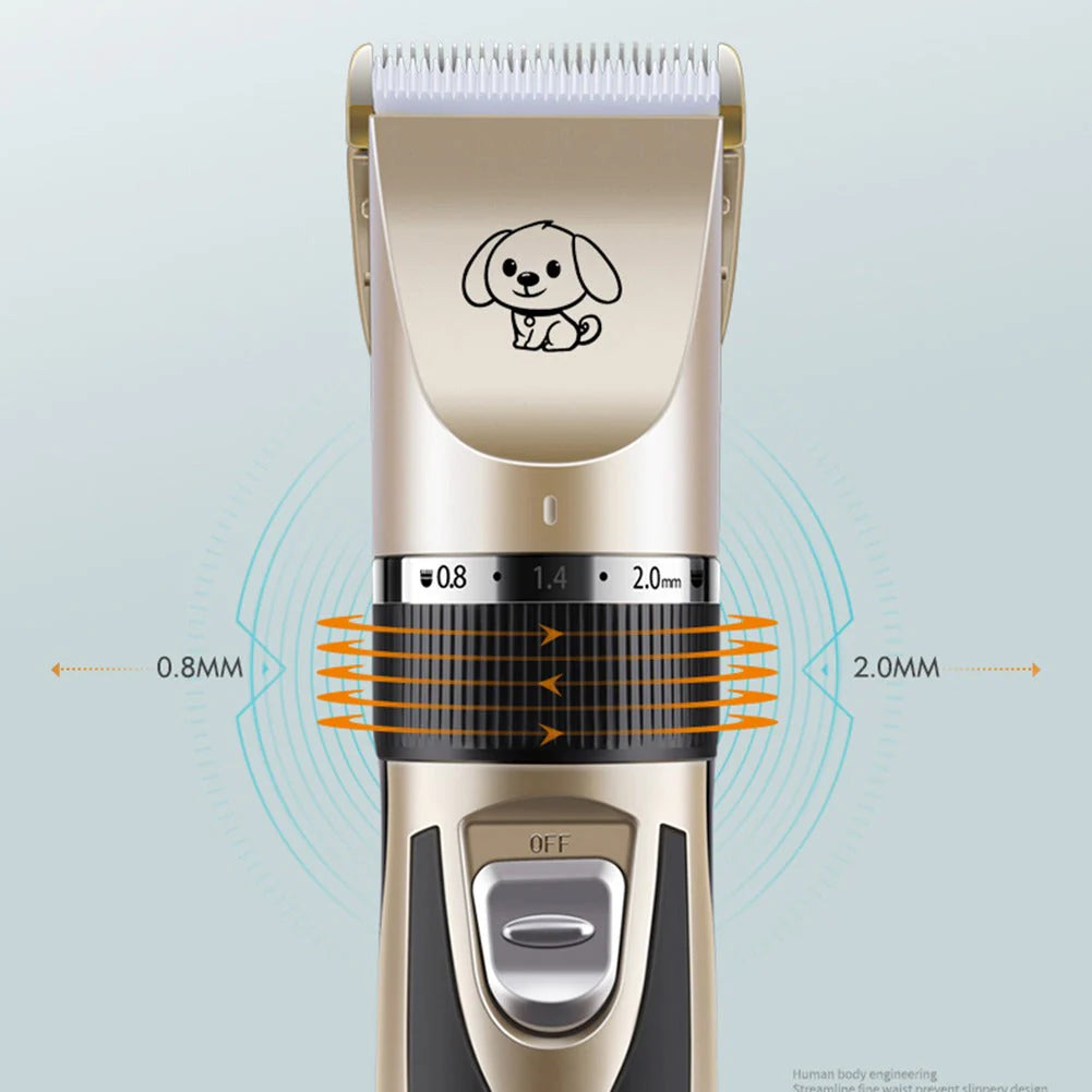 Professional Cordless Pet Grooming Clipper for All Pets